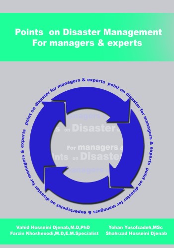 Points on Disaster Management for Managers & Experts